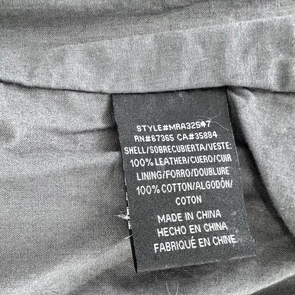 BB dakota genuine leather jacket women's size small - Picture 9 of 10